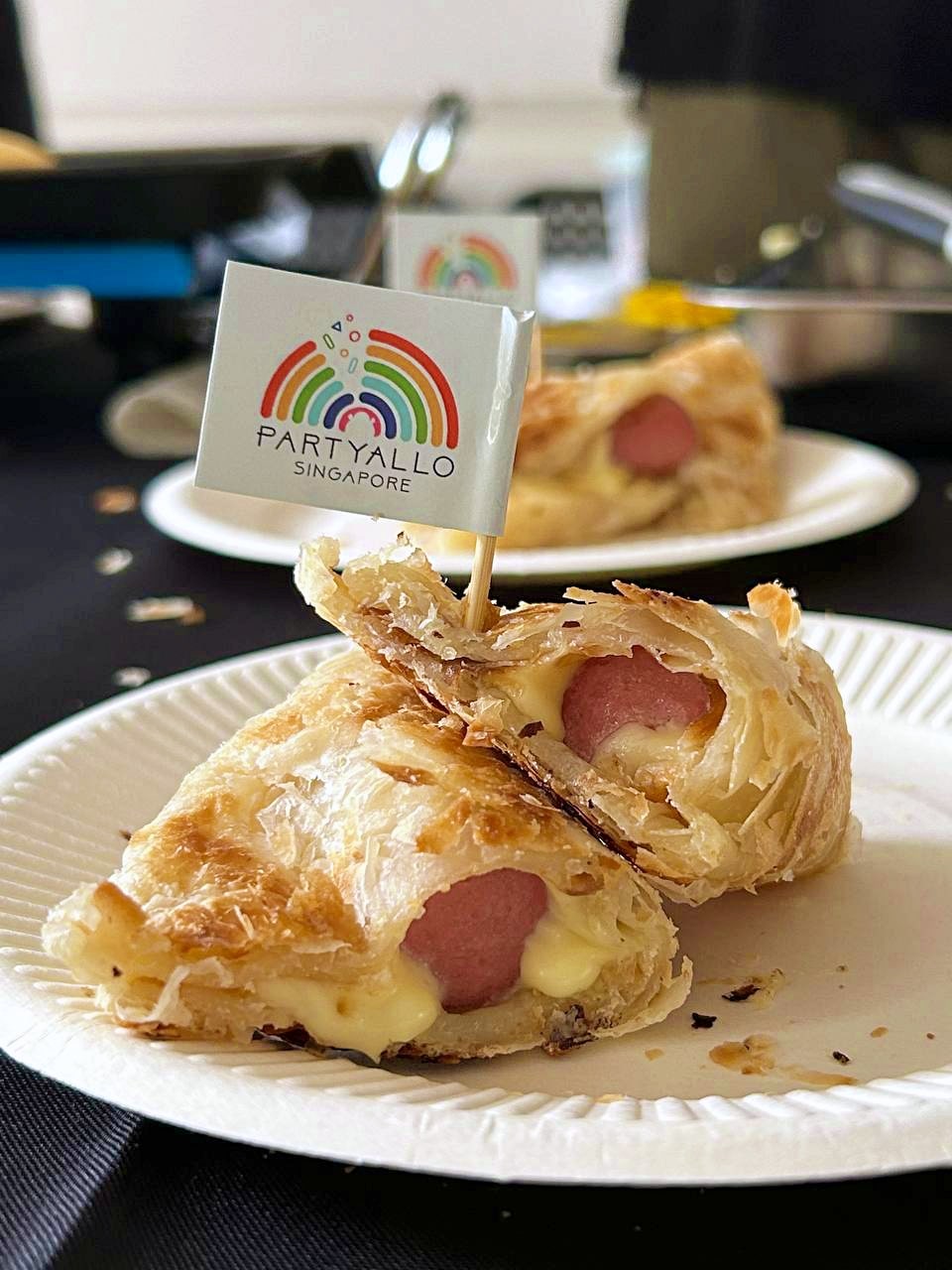 Cheese Hotdog Prata Live Station