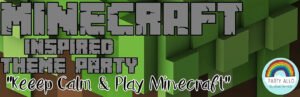 Minecraft Inspired Theme Party Package