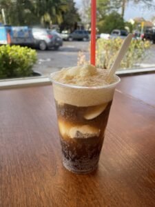 Coke and root beer float live station in singapore