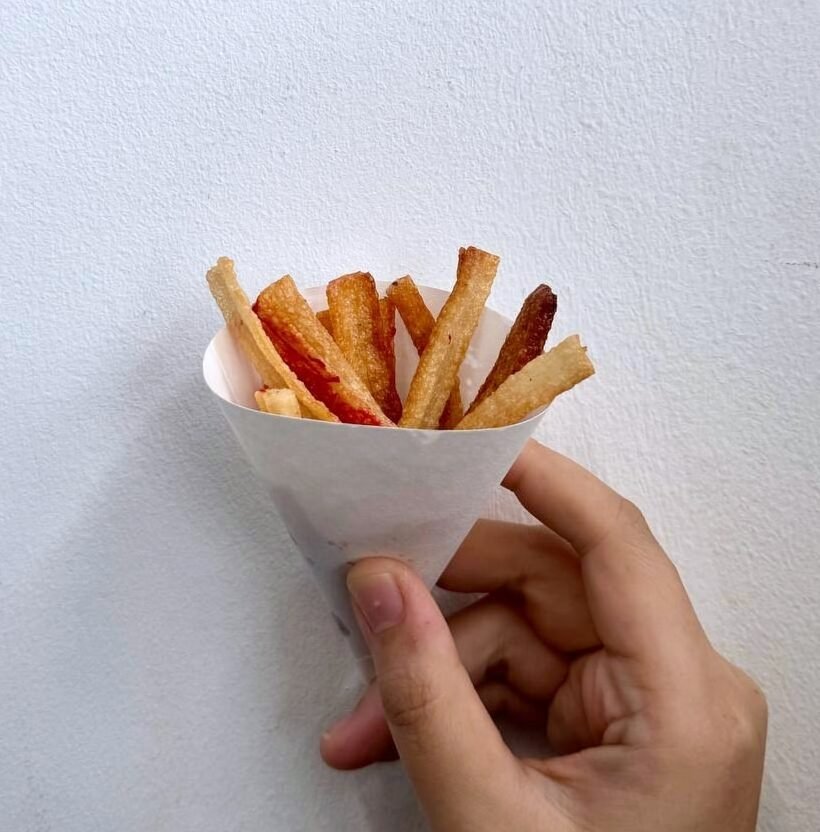Crispy Crabsticks live station in singapore