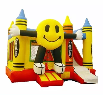 PartyAllo Inflatable Carnival Game Rental Singapore smiley bouncy