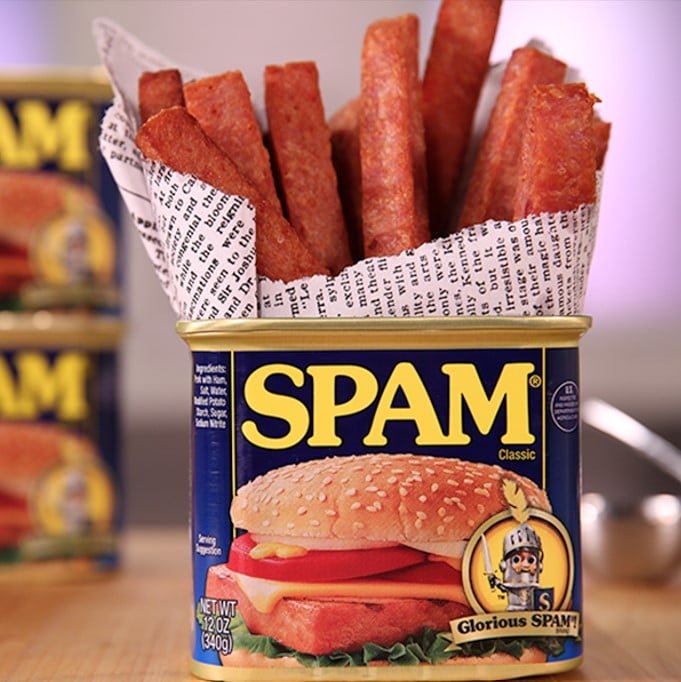 Spam Fries Live Station In Singapore