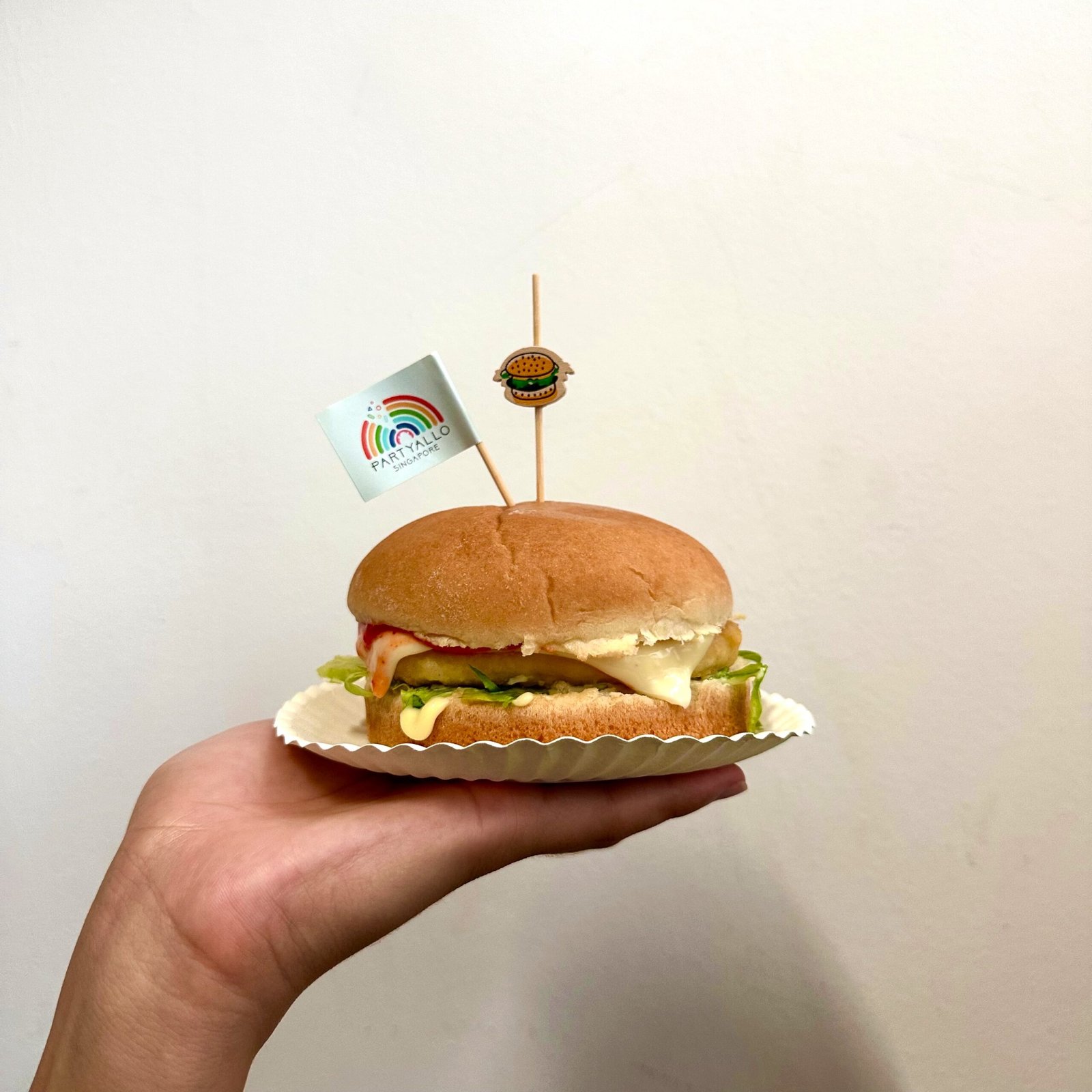 Burger Live Station in Singapore