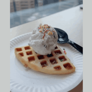 Best Waffles and ice cream live station in singapore