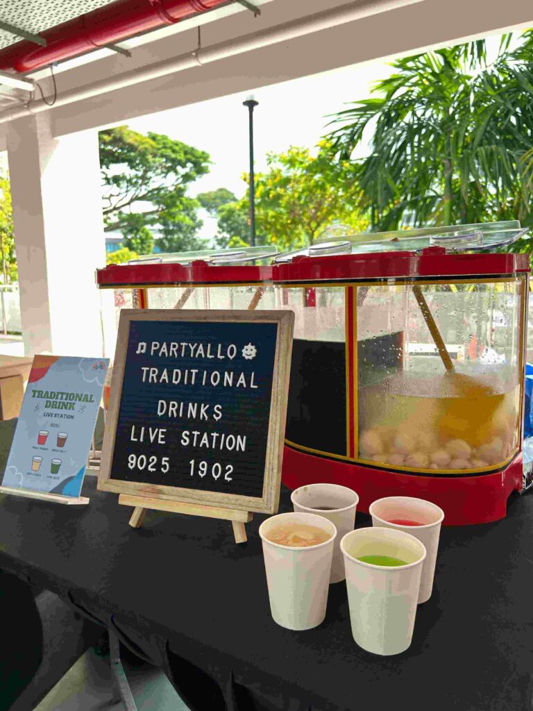 PartyAllo Singapore - Best Traditional Drinks Live Station In Singapore - Best Event Management Company in Singapore