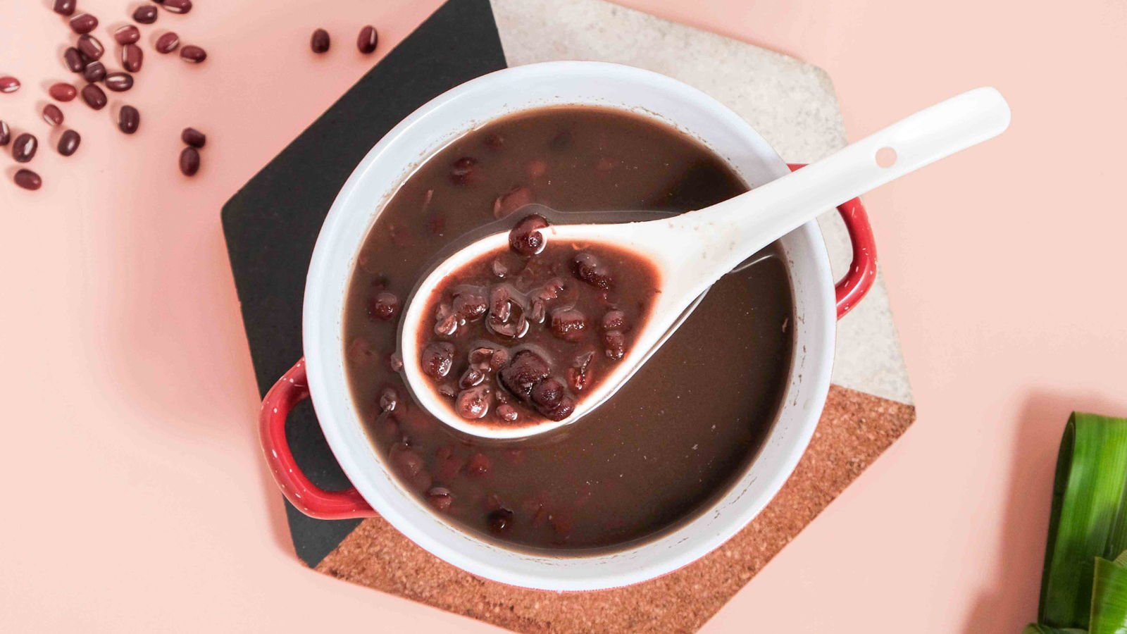 Red bean soup live station in singapore