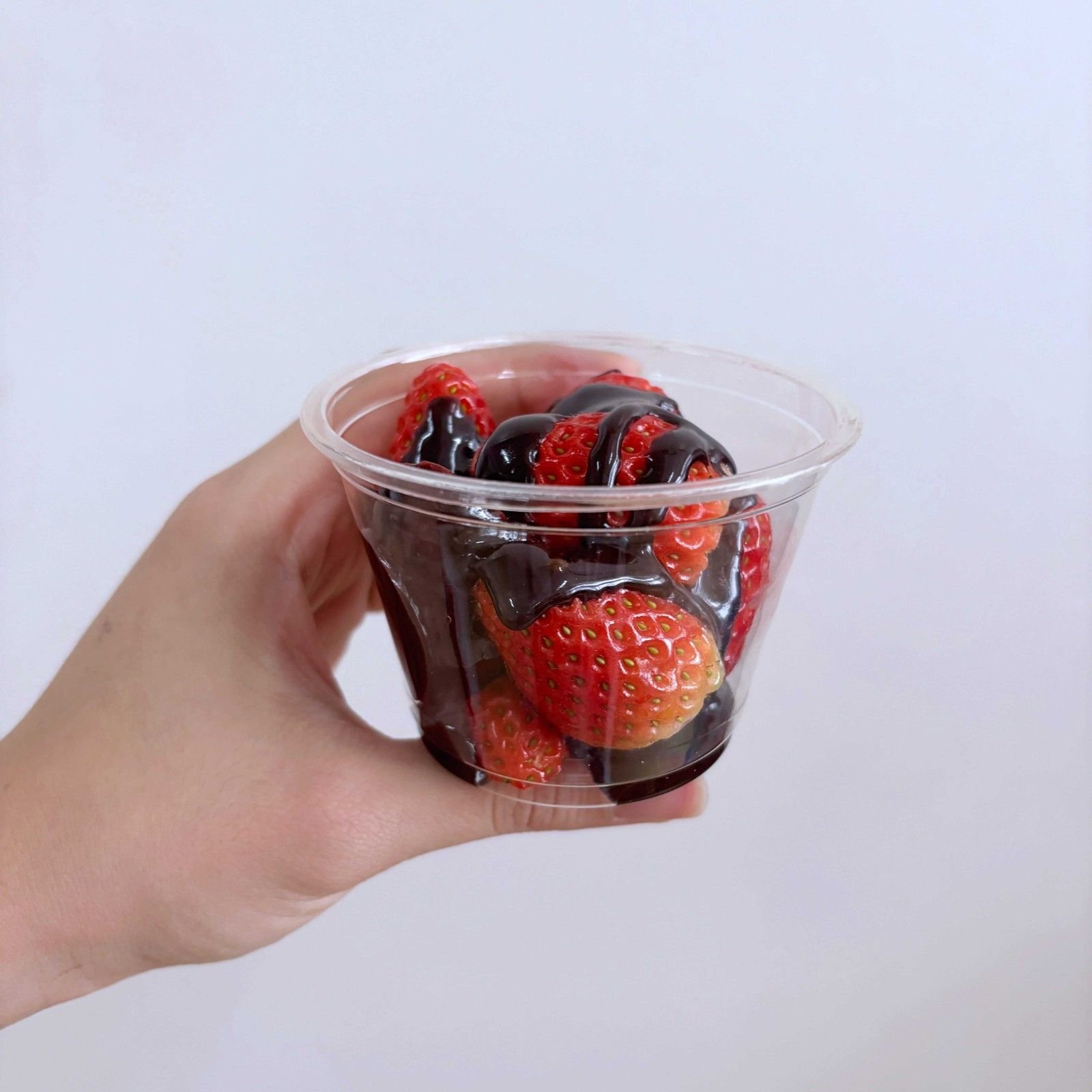 Fruit chocolate tap live station in singapore